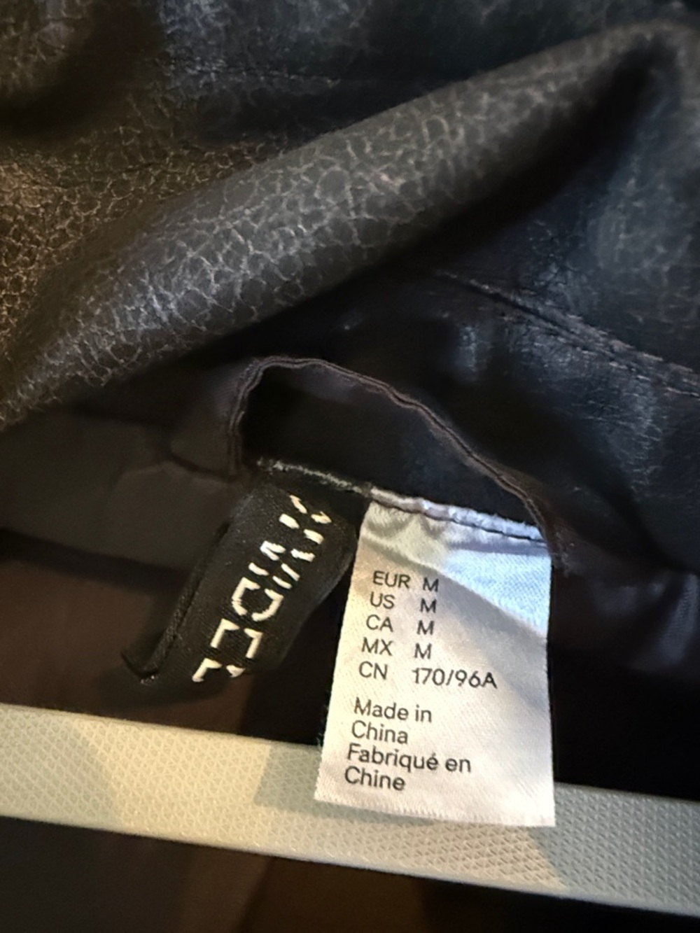 Distressed Brown Leather Bomber Jacket - Picture 5 of 5